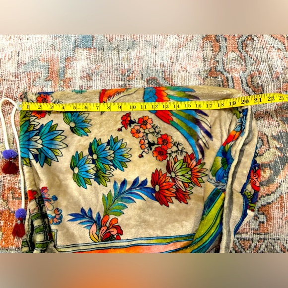 Johnny Was Potter Cozy Blanket Bag Tote Beach Single Shoulder Strap Bag Only - Picture 8 of 8